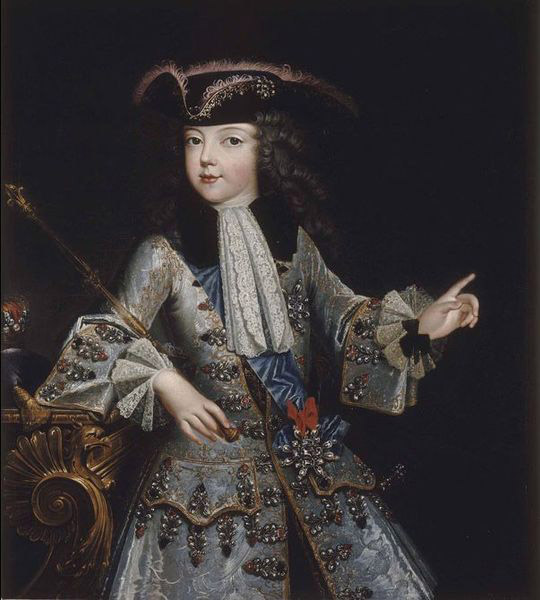 unknow artist Portrait of a young Louis XV of France.